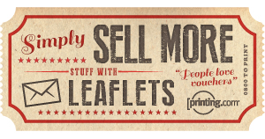 Sell more with leaflets